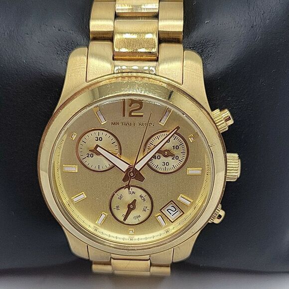Michael Kors MK5384 Women's Stainless Steel Analog Dial Quartz Wrist Watch AM325 - Picture 1 of 11